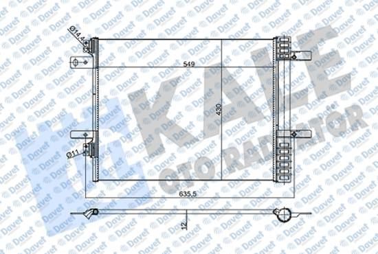KALE 355160 Klima Radyatoru P3008 Suv P5008 Ii 16- Citroenn C5 Aircross 18- 1.2 2.0 1.5 1.6 Hdi Kurutucu Ile Birlikte